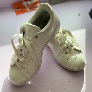 Adidas White Casual Sneakers with Memory Foam